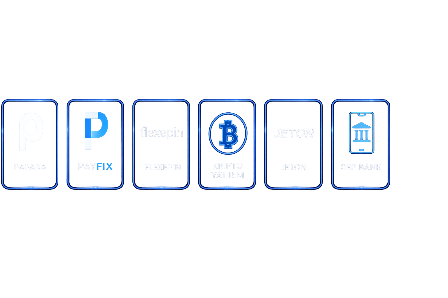 Ödeme yöntemleri: Papara, Payfix, Flexepin, Kripto Yatırım, Jeton, Cep Bank